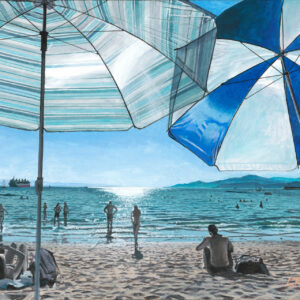 Third Beach (Umbrellas) - Prints